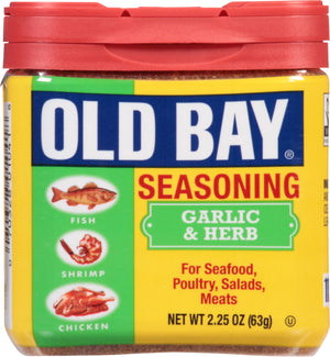 OLD BAY Garlic and Herb Seasoning 2.25 OZ