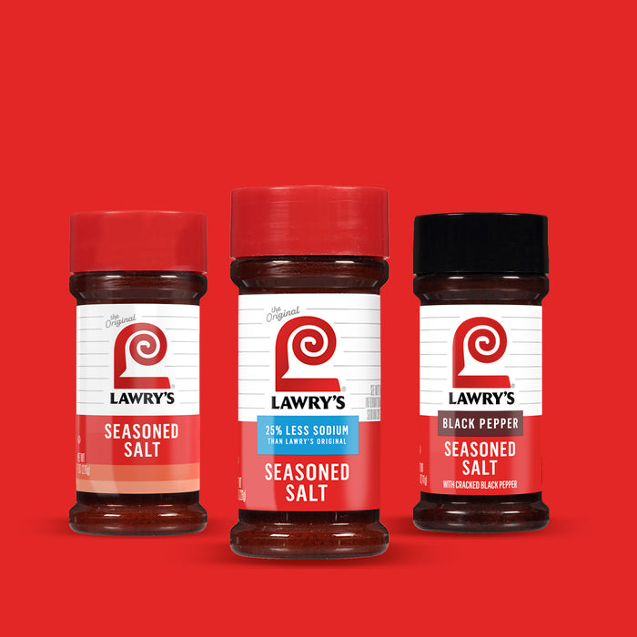 Lawry's® 25% Less Sodium Seasoned Salt, 8 oz