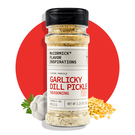 McCormick® Flavor Inspirations Garlicky Dill Pickle Naturally Flavored Seasoning