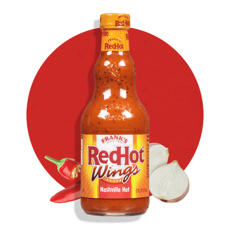 Frank's RedHot® Nashville Hot Wing Sauce, 12 fl oz (2-Pack)