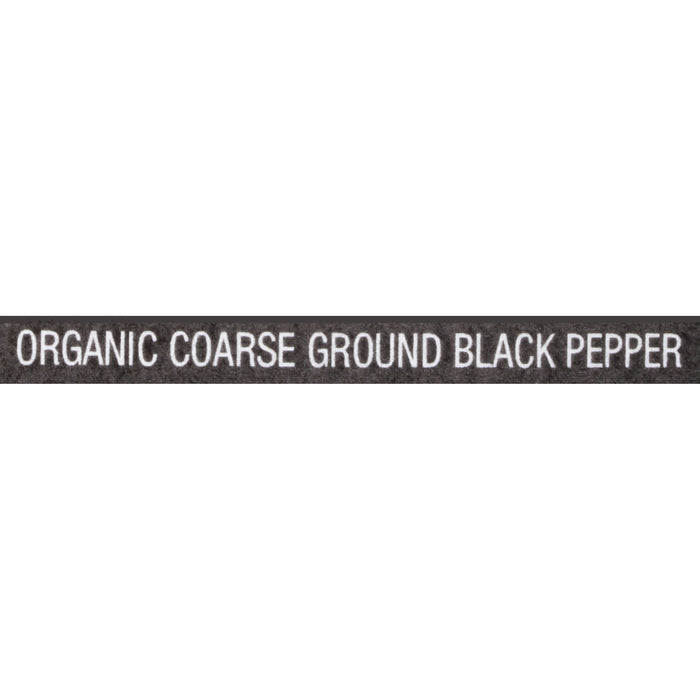 McCormick Organic Coarse Ground Black Pepper, 12.75 oz