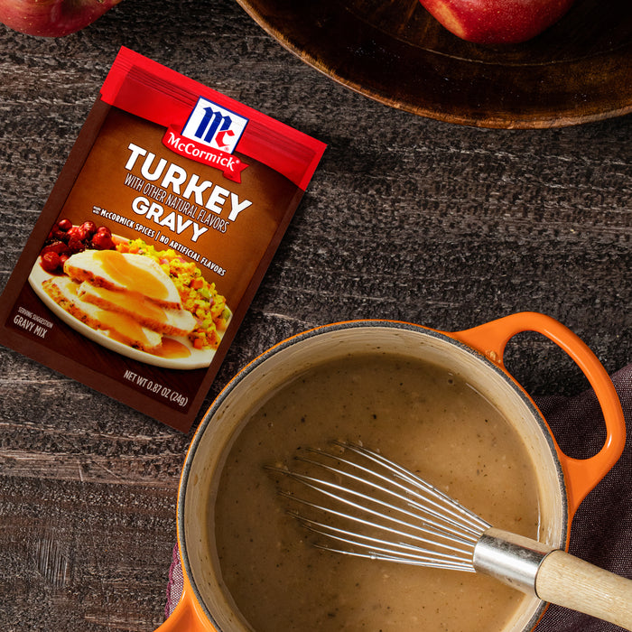 McCormick® Turkey Gravy Seasoning Mix, 0.87 oz