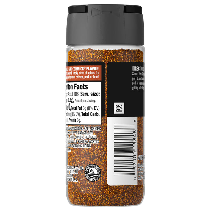 McCormick® Grill Mates® Barbecue Seasoning, 3 oz