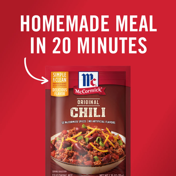 McCormick® Chili Seasoning Mix, 1.25 oz