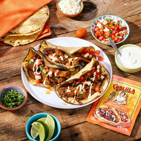 Cholula® Chili Garlic Taco - Mild Recipe Mix, 1 oz