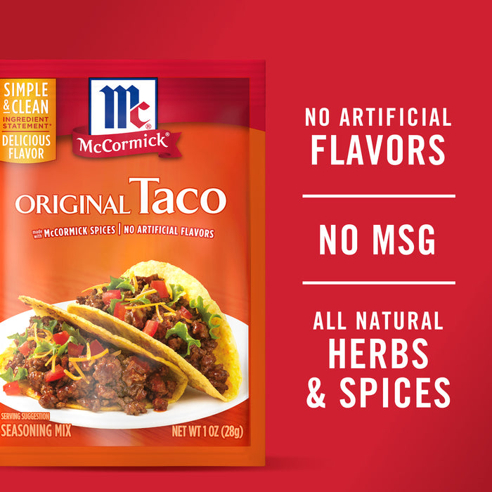 McCormick® Original Taco Seasoning Mix, 1 oz