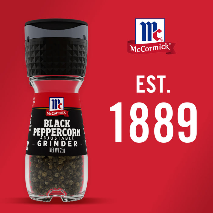 McCormick Black Peppercorn Grinder, 1 oz