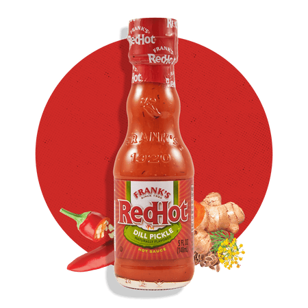 Frank's RedHot® Dill Pickle Naturally Flavored Hot Sauce (2-Pack)