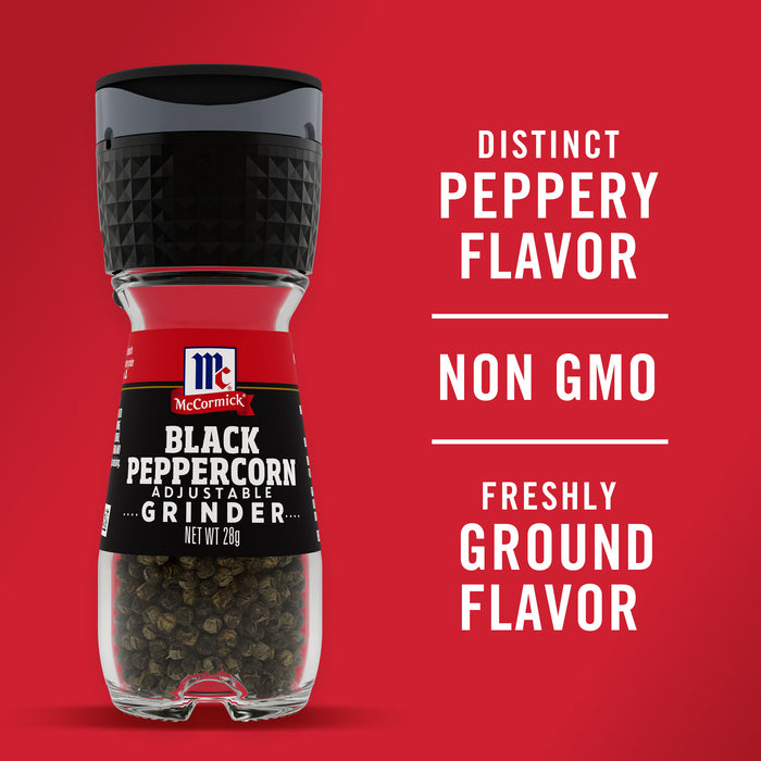 McCormick Black Peppercorn Grinder, 1 oz