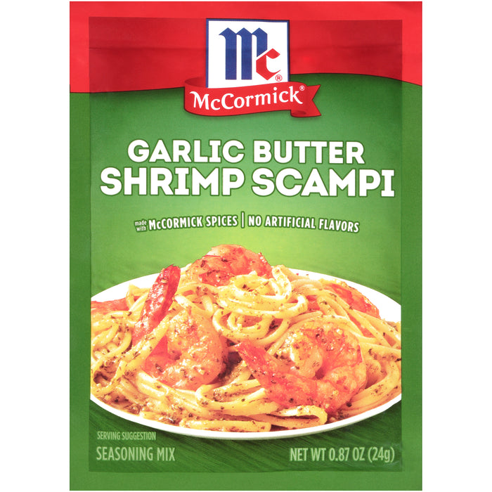 McCormick® Garlic Butter Shrimp Scampi, 0.87 oz (4-Pack)