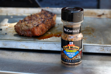 McCormick® Grill Mates® 25% Less Sodium Montreal Steak Seasoning, 3.18 oz