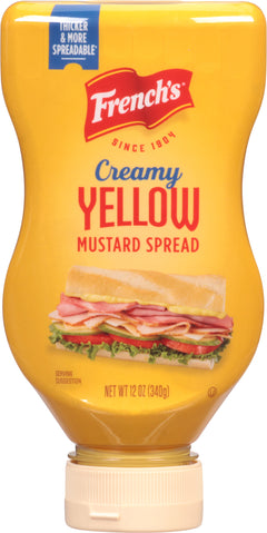 French's® Creamy Yellow Mustard Spread, 12 oz