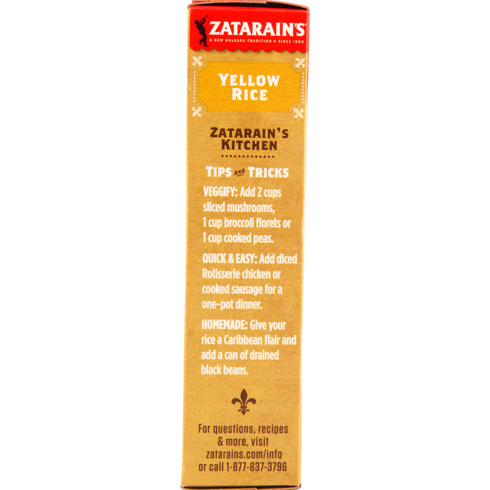 Zatarain's® Yellow Rice Mix, 6.9 oz