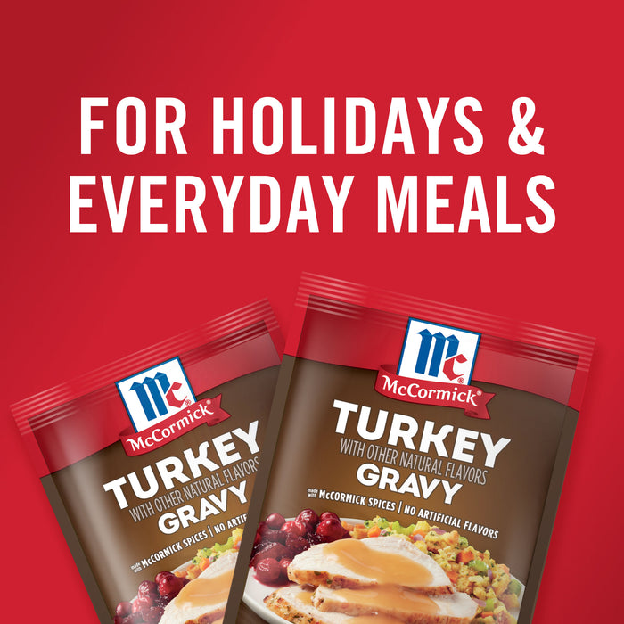 McCormick® Turkey Gravy Seasoning Mix, 0.87 oz