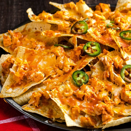 plate of nachos