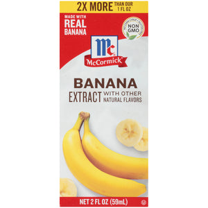 McCormick Banana Extract, 2 OZ