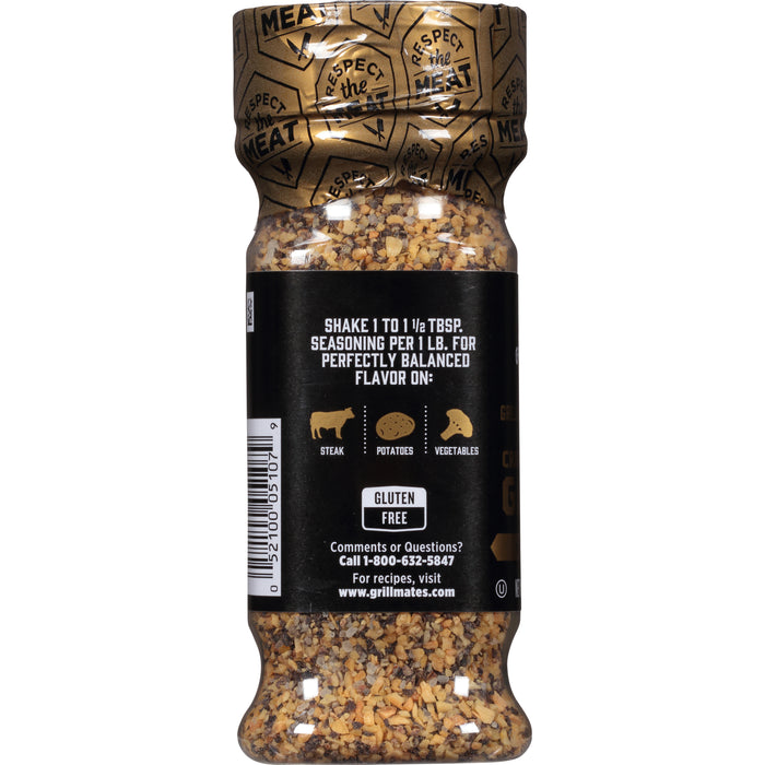 McCormick® Grill Mates® Cracked Pepper, Garlic & Sea Salt Seasoning, 6.03 oz