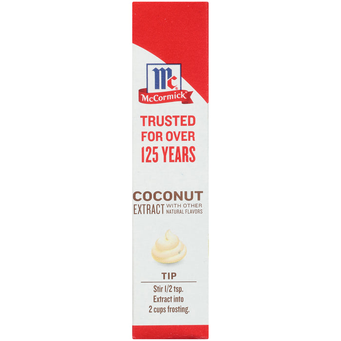 McCormick® Coconut Extract With Other Natural Flavors, 1 fl oz