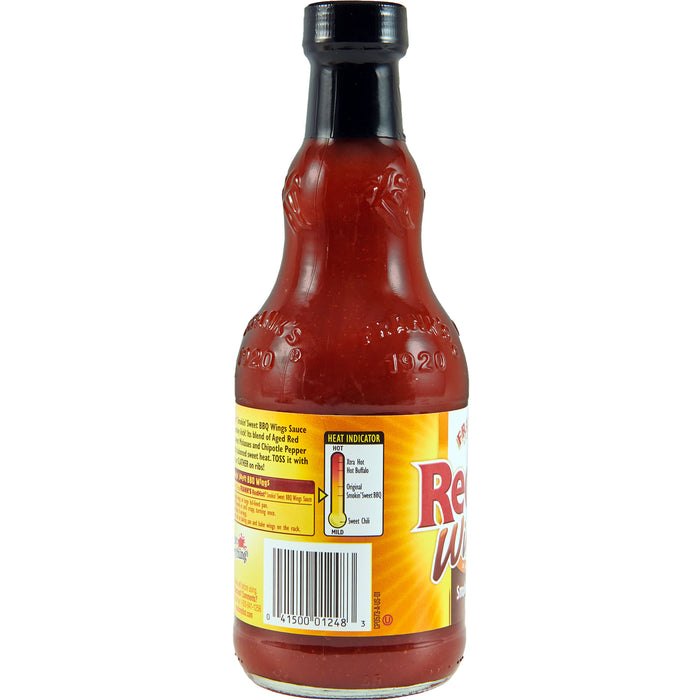 Frank's RedHot® Smokin' Sweet BBQ Wings Sauce, 12 fl oz