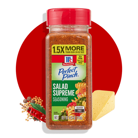 McCormick Perfect Pinch Salad Supreme Seasoning, 8.25 OZ