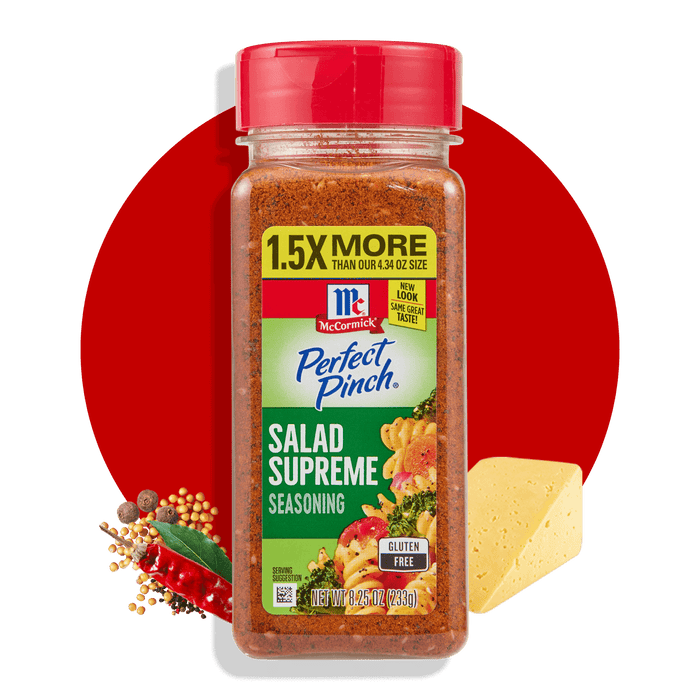 McCormick Perfect Pinch Salad Supreme Seasoning, 8.25 OZ