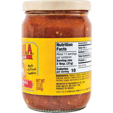 Cholula® Original - Medium Salsa, 12 oz