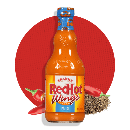 Frank's RedHot® Mild Wings Hot Sauce, 12 fl oz (2-Pack)