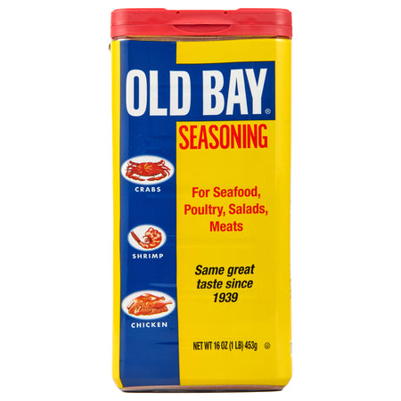 OLD BAY® One Pound Can Seafood Seasoning, 16 oz