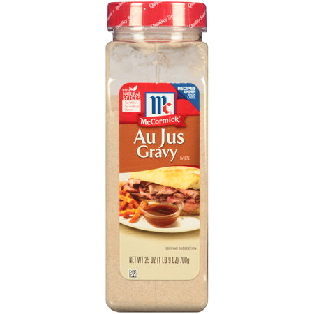 McCormick® Au Jus Gravy Mix, 25 oz