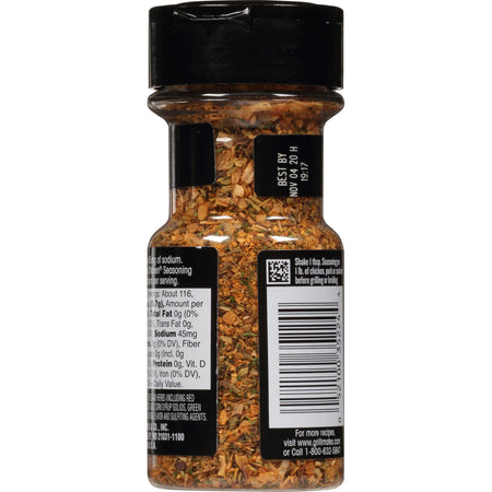 McCormick® Grill Mates® 25% Less Sodium Montreal Chicken Seasoning, 2.87 oz