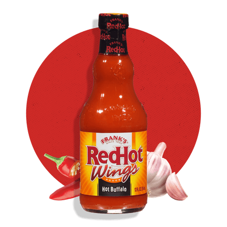 Frank's RedHot® Hot Buffalo Wings Hot Sauce, 12 fl oz (2-Pack)