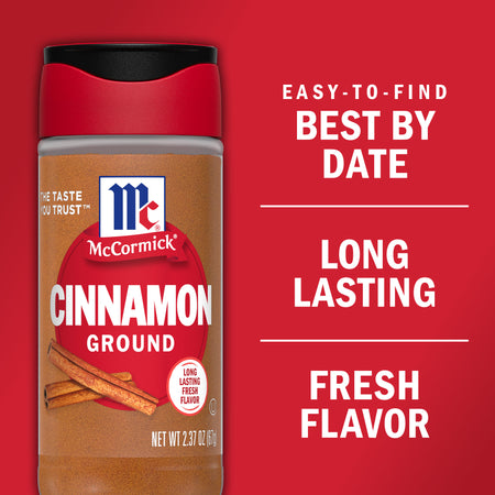 McCormick® Ground Cinnamon, 2.37 oz