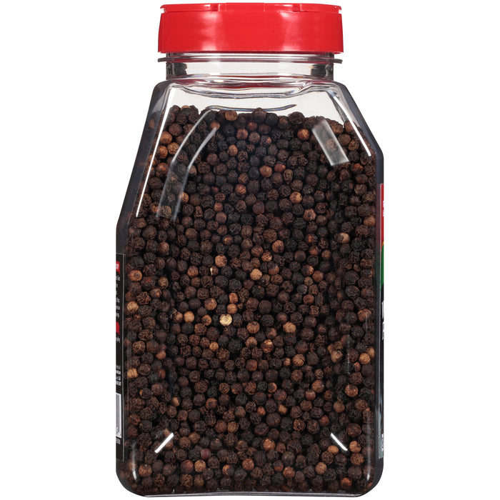 McCormick® Organic Whole Black Peppercorns, 13.75 oz