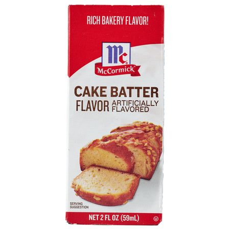 McCormick® Cake Batter Flavor, 2 fl oz