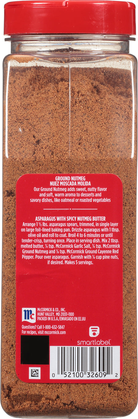 McCormick® Ground Nutmeg, 1 lb