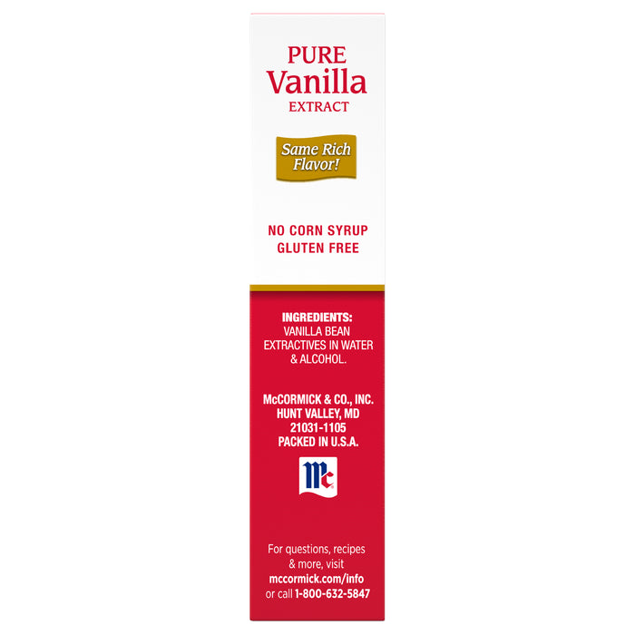 McCormick® All Natural Pure Vanilla Extract, 4 fl oz