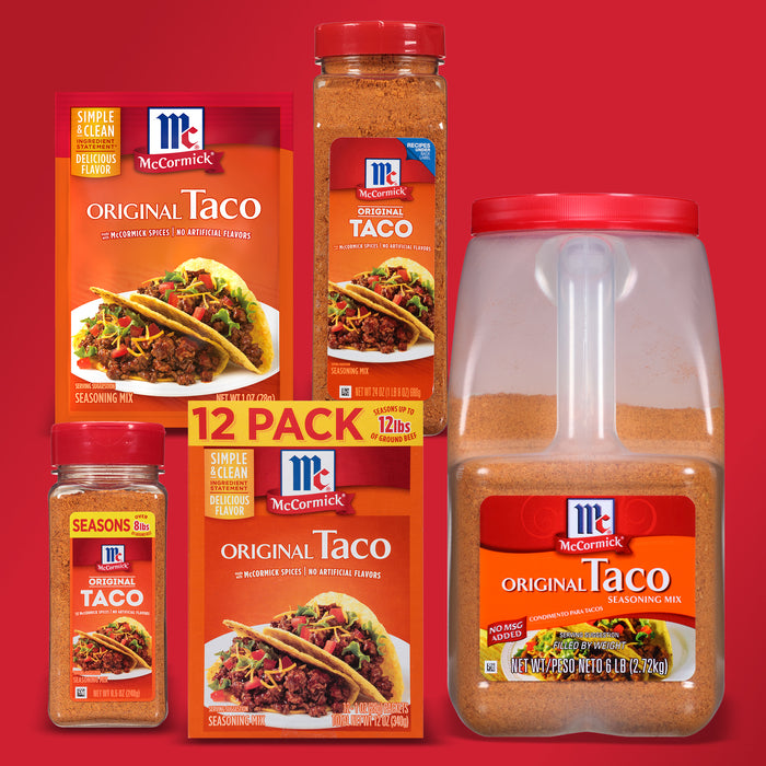 McCormick® Original Taco Seasoning Mix, 1 oz