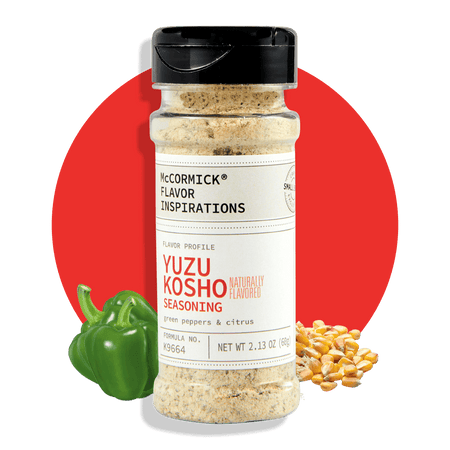 McCormick® Flavor Inspirations Yuzu Kosho Naturally Flavored Seasoning