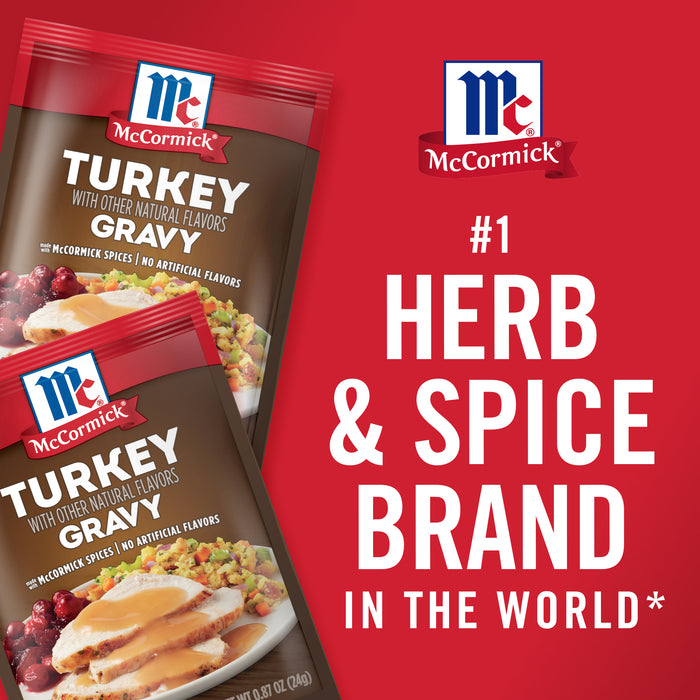 McCormick® Turkey Gravy Seasoning Mix, 0.87 oz