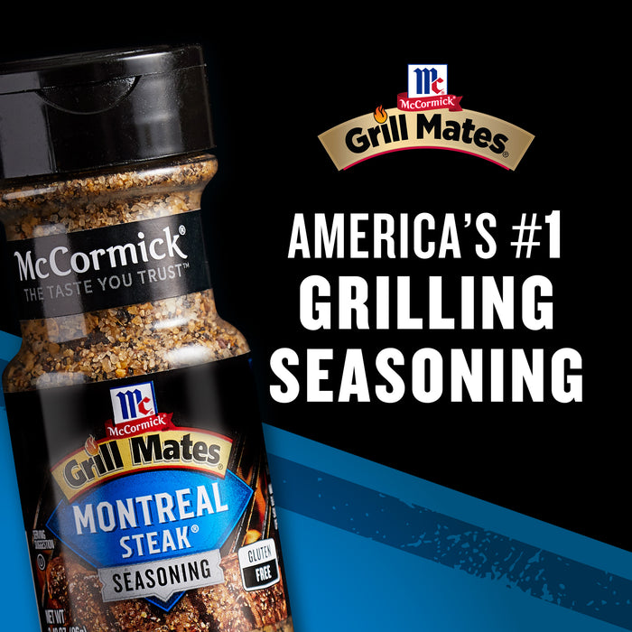 McCormick® Grill Mates® Montreal Steak Seasoning, 3.4 oz