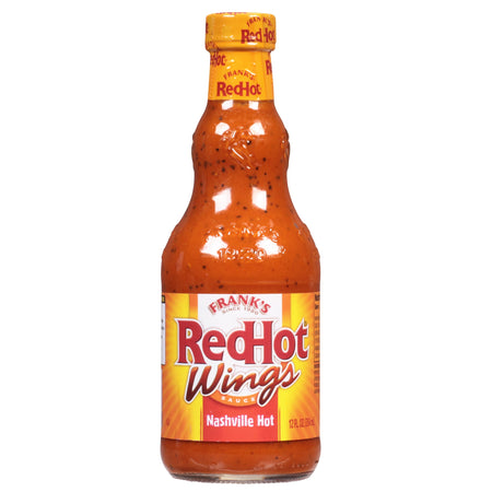 Frank's RedHot® Nashville Hot Wing Sauce, 12 fl oz