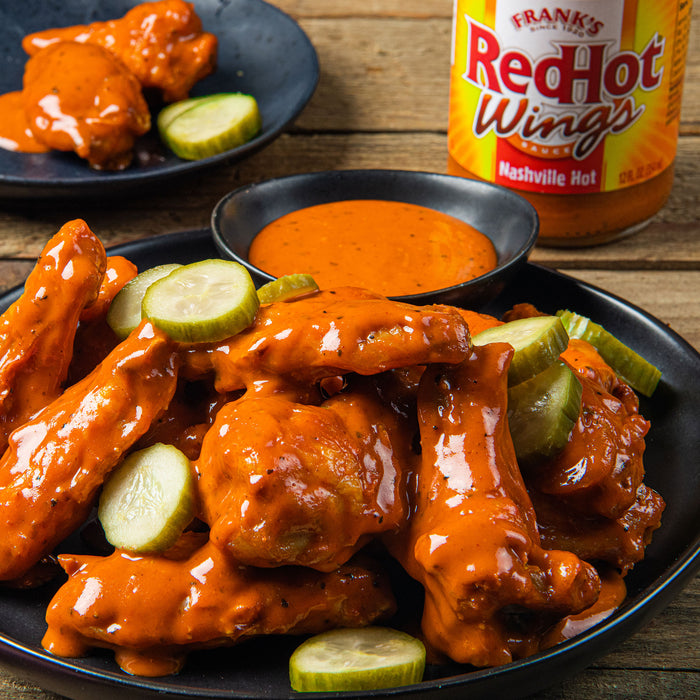 Frank's RedHot® Nashville Hot Wing Sauce, 12 fl oz (2-Pack)