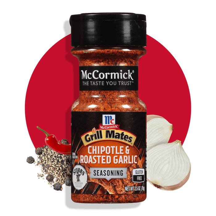 McCormick® Grill Mates® Chipotle & Roasted Garlic Seasoning, 2.5 oz