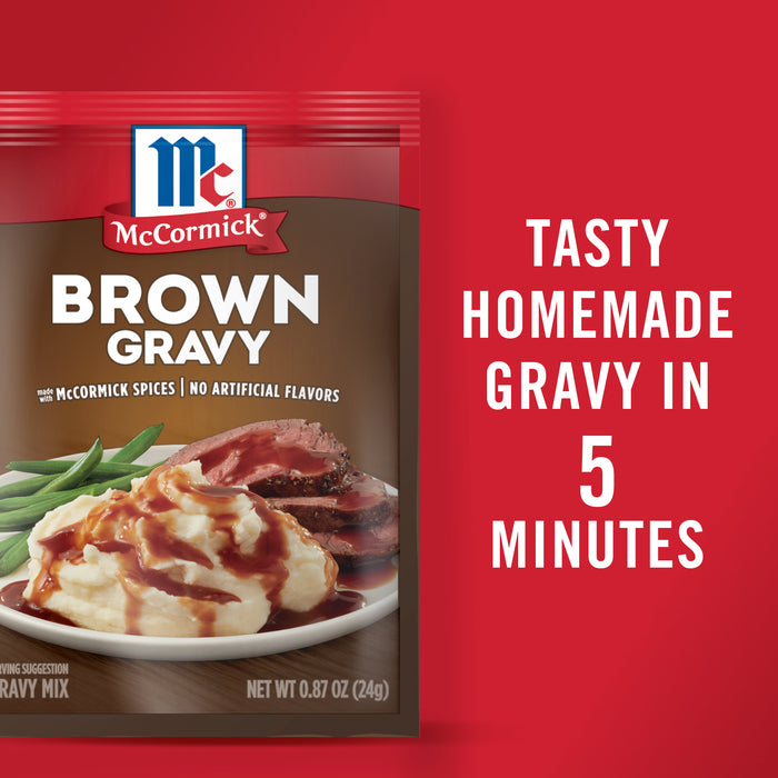 McCormick® Brown Gravy Mix, 0.87 oz