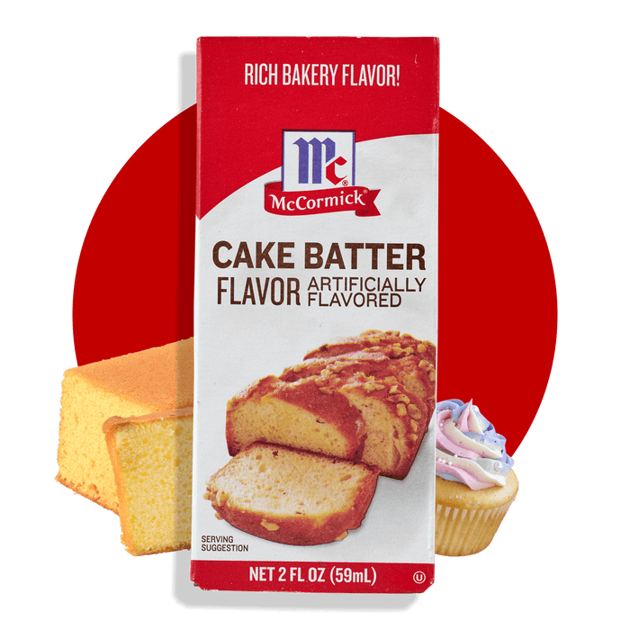 McCormick® Cake Batter Flavor, 2 fl oz