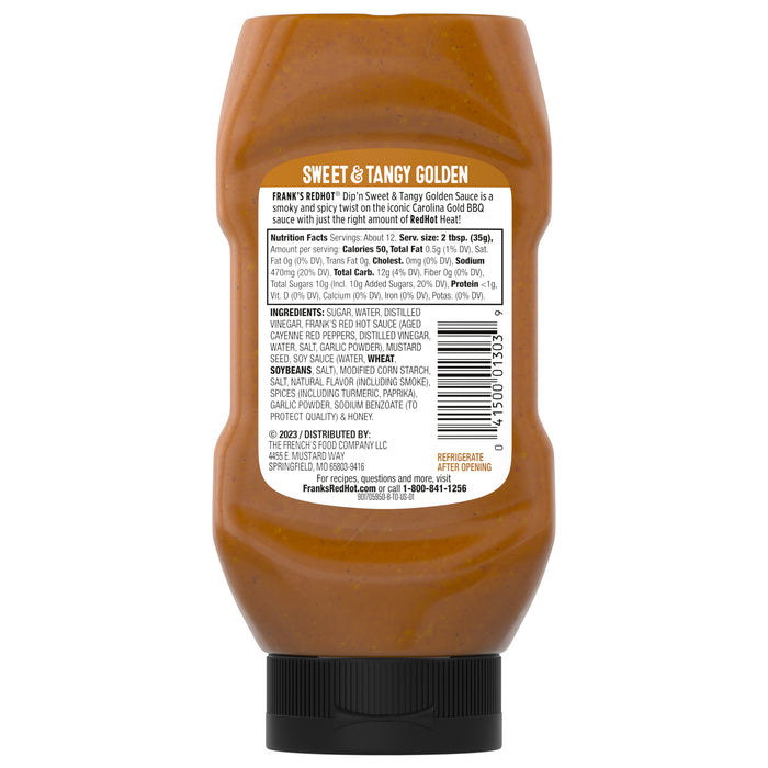 Frank's RedHot® Golden Dip'N Sauce, 12 fl oz