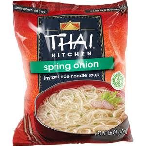 Thai Kitchen Spring Onion Instant Rice Noodle Soup, 1.6 oz (12-Pack)