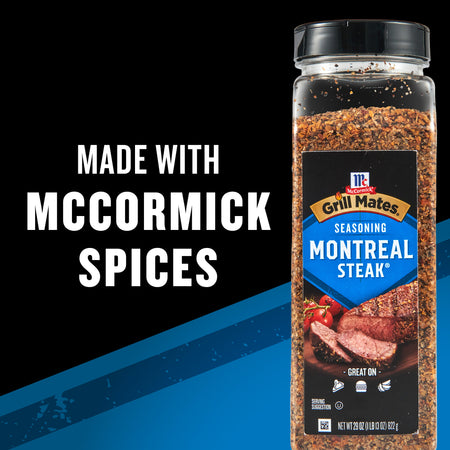 McCormick Grill Mates Montreal Steak Seasoning, 29 oz