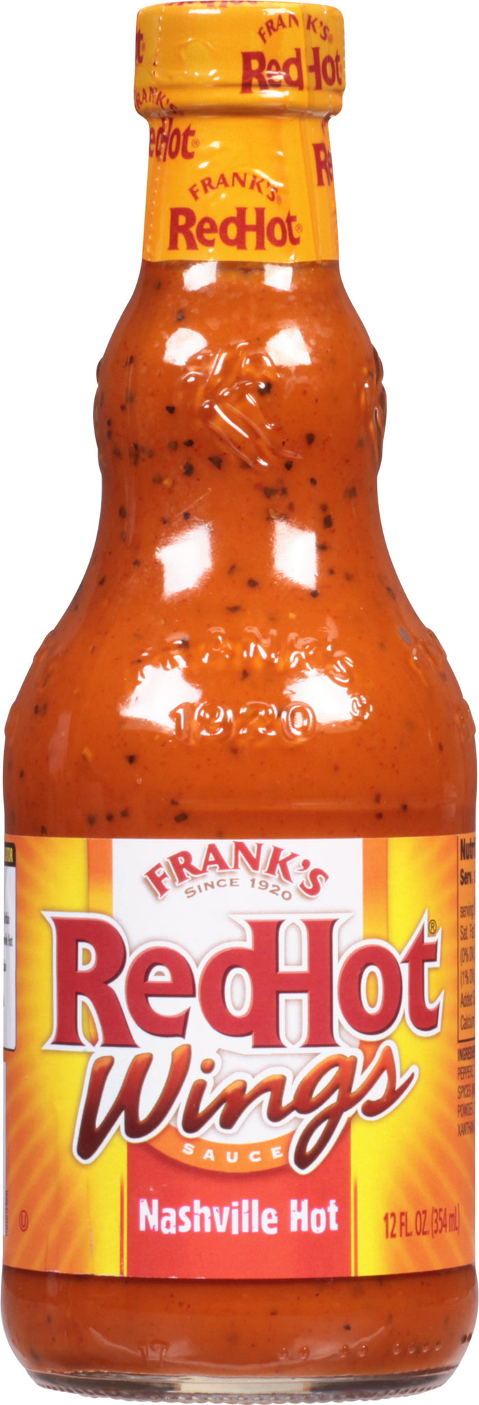 Frank's RedHot® Nashville Hot Wing Sauce, 12 fl oz (2-Pack)