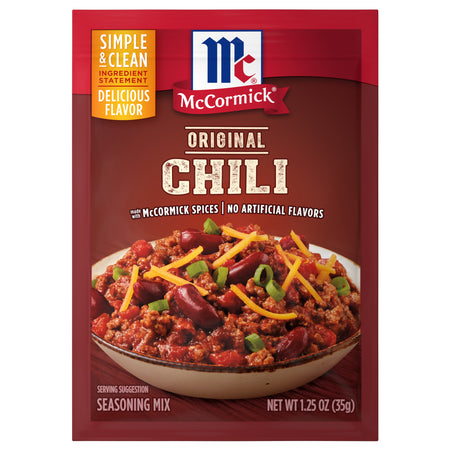 McCormick® Chili Seasoning Mix, 1.25 oz